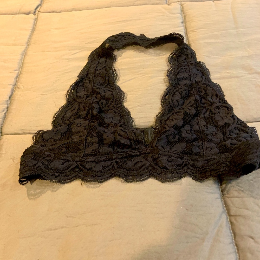 Lace halter Bralette very sexy cups lightly lined